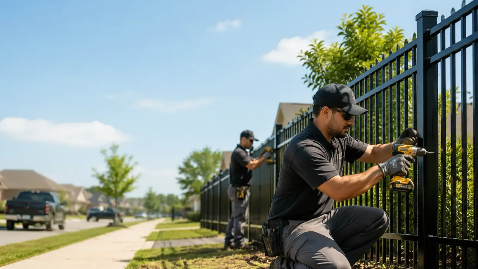 Metal Fence Installation in Buckeye Lake, OH